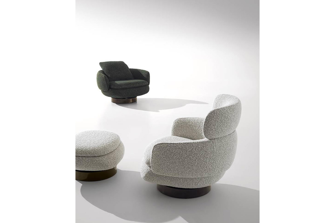 minotti vivienne armchairs
