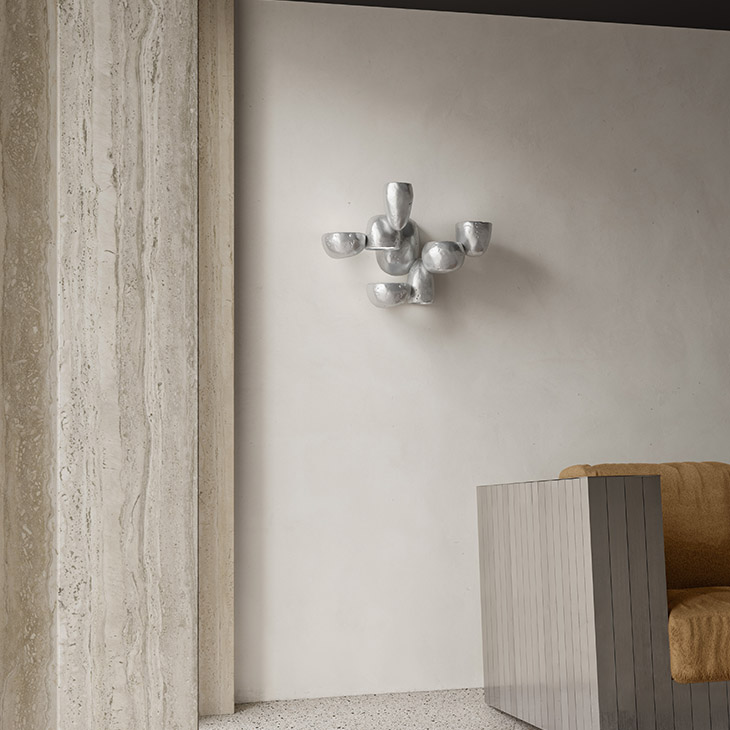 giopato & coombes scarabei wall light 07 in situ