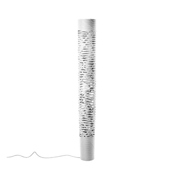 white foscarini tress grande floor lamp