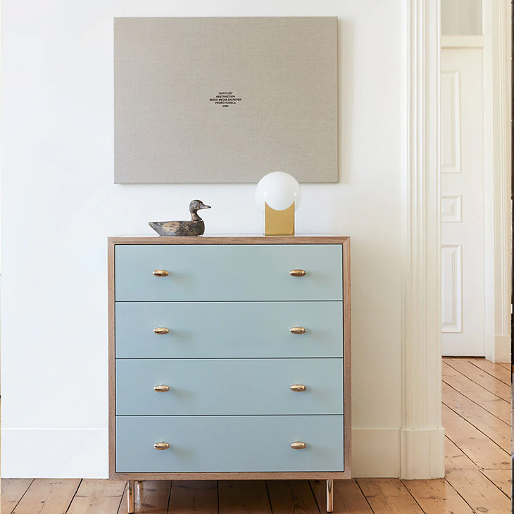 roll & hill atlas table lamp in situ
