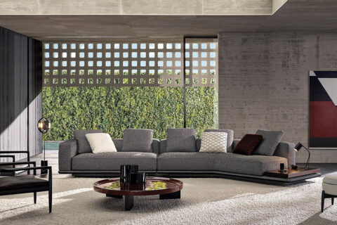 minotti horizonte sofa in situ